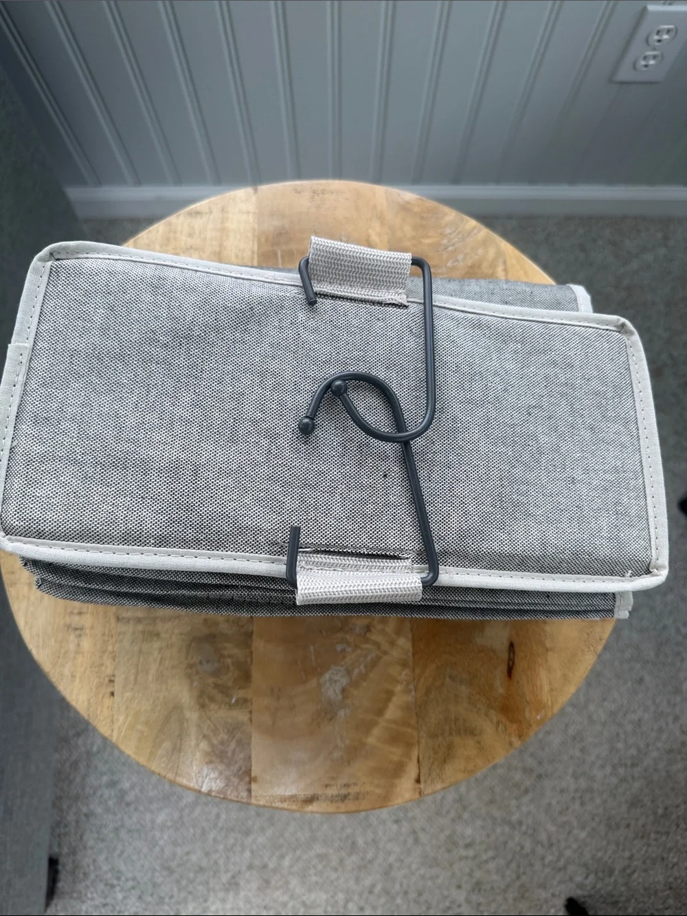 Hanging 10-Shelf Closet Organizer - Gray
